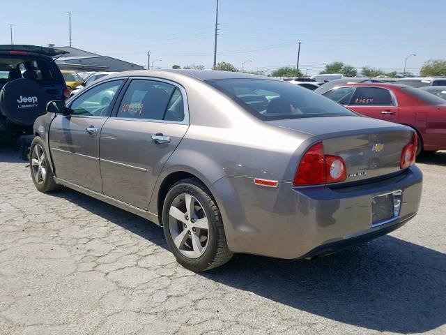 1G1ZC5E00CF349996 - 2012 CHEVROLET MALIBU 1LT BROWN photo 3