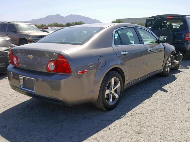 1G1ZC5E00CF349996 - 2012 CHEVROLET MALIBU 1LT BROWN photo 4