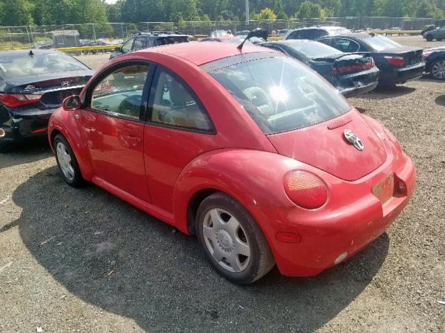 3VWDD21C61M440021 - 2001 VOLKSWAGEN NEW BEETLE თაფლისფერი ფოტო 3
