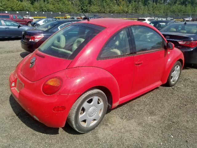 3VWDD21C61M440021 - 2001 VOLKSWAGEN NEW BEETLE თაფლისფერი ფოტო 4