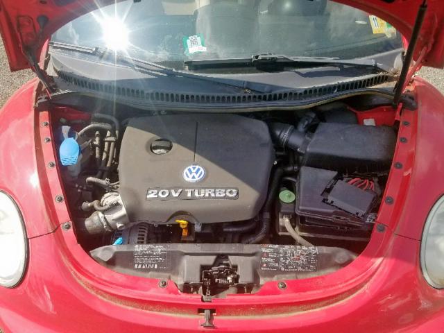 3VWDD21C61M440021 - 2001 VOLKSWAGEN NEW BEETLE თაფლისფერი ფოტო 7