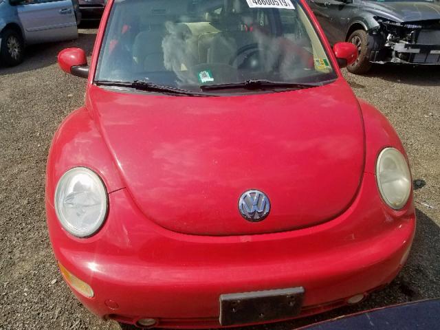 3VWDD21C61M440021 - 2001 VOLKSWAGEN NEW BEETLE თაფლისფერი ფოტო 9