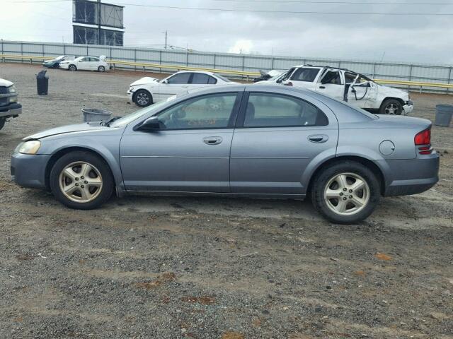 1B3EL46X96N276053 - 2006 DODGE STRATUS SX BLUE photo 10