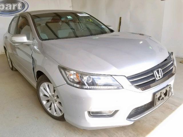 1HGCR2F78DA023983 - 2013 HONDA ACCORD EX SILVER photo 1