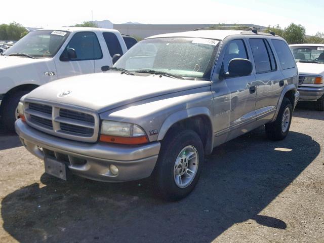 1B4HR28Y7XF702450 - 1999 DODGE DURANGO GRAY photo 2