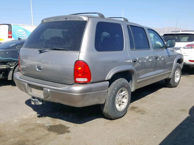 1B4HR28Y7XF702450 - 1999 DODGE DURANGO GRAY photo 4