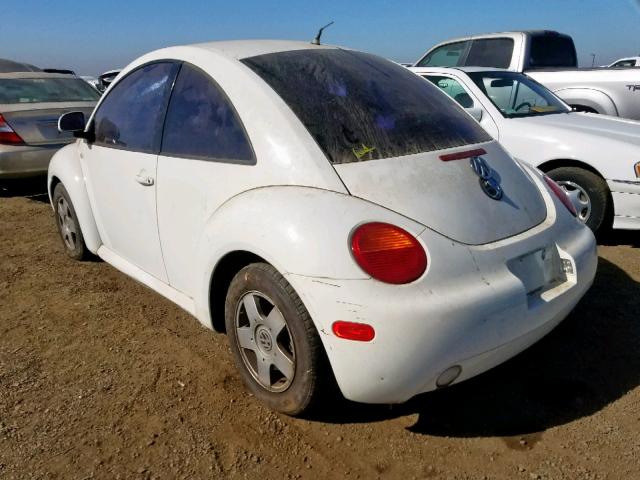 3VWCA21C1XM430543 - 1999 VOLKSWAGEN NEW BEETLE თეთრი ფოტო 3