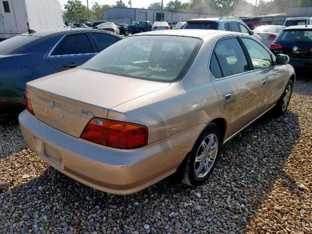 19UUA56651A029157 - 2001 ACURA 3.2TL GOLD photo 4