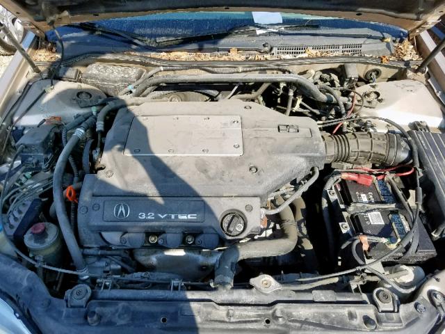 19UUA56651A029157 - 2001 ACURA 3.2TL GOLD photo 7