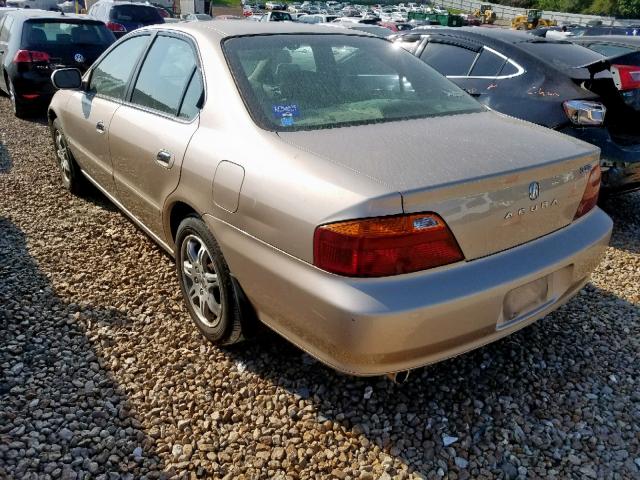 19UUA56651A029157 - 2001 ACURA 3.2TL GOLD photo 9