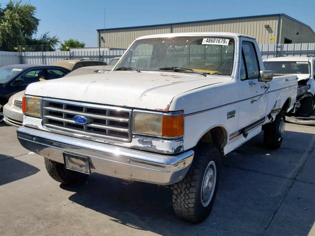 1FTHF26G2JPB80950 - 1988 FORD F250 WHITE photo 2