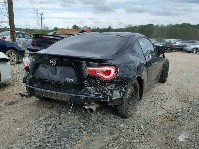 JF1ZNAA17E9700404 - 2014 TOYOTA SCION FR-S BLACK photo 4