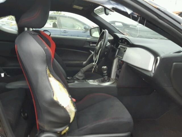 JF1ZNAA17E9700404 - 2014 TOYOTA SCION FR-S BLACK photo 5