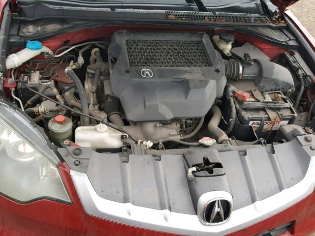 5J8TB18518A019273 - 2008 ACURA RDX TECHNO RED photo 7