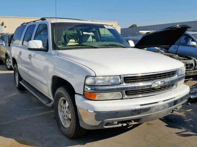 3GNFK16T01G177230 - 2001 CHEVROLET SUBURBAN K WHITE photo 1