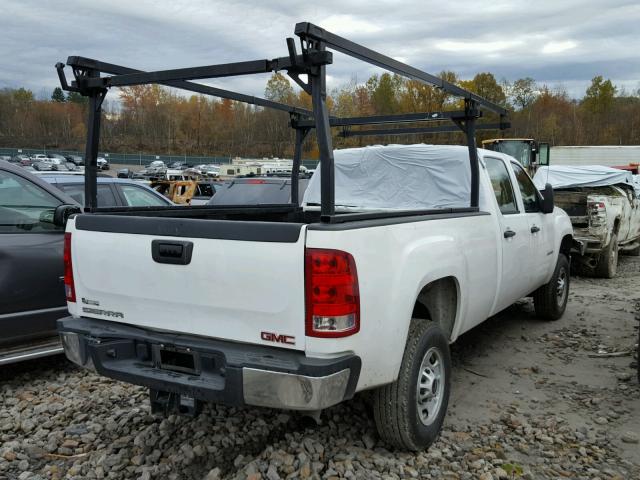 1GT11ZCGXEF180154 - 2014 GMC SIERRA C25 WHITE photo 4