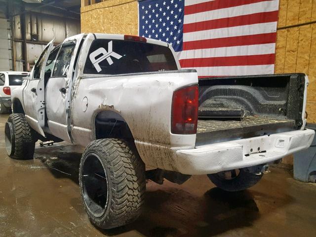 3D7KU28C23G808864 - 2003 DODGE RAM 2500 S Ağ foto 3