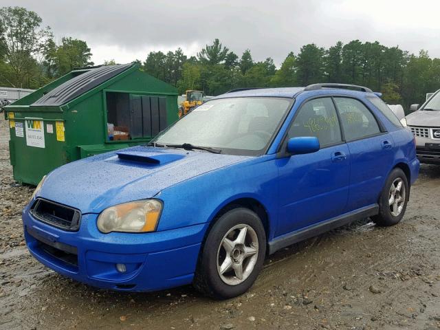 JF1GG29684H808364 - 2004 SUBARU IMPREZA WR BLUE photo 2