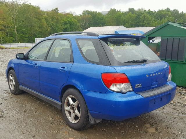 JF1GG29684H808364 - 2004 SUBARU IMPREZA WR BLUE photo 3