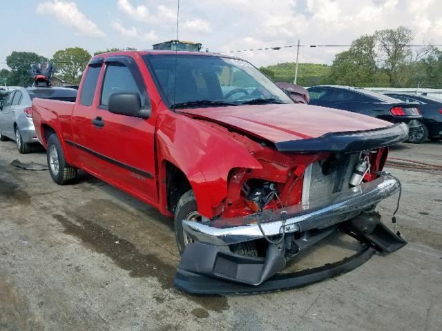 1GCCS196148118277 - 2004 CHEVROLET COLORADO RED photo 1