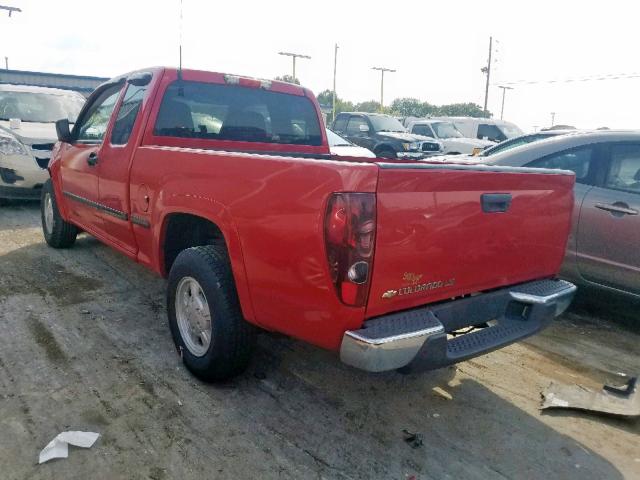 1GCCS196148118277 - 2004 CHEVROLET COLORADO RED photo 3