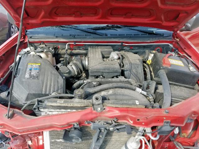 1GCCS196148118277 - 2004 CHEVROLET COLORADO RED photo 7