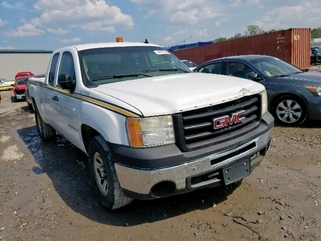 1GTEC19C69Z117932 - 2009 GMC SIERRA C15 WHITE photo 1