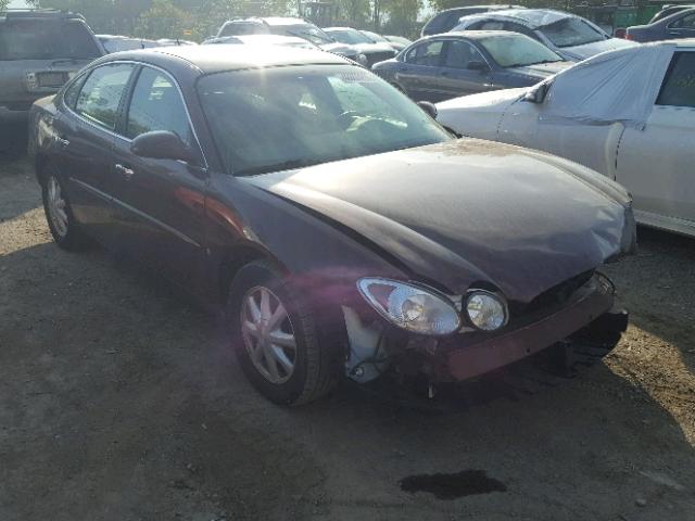 2G4WC582861304142 - 2006 BUICK LACROSSE C BURGUNDY photo 1