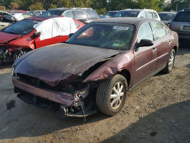 2G4WC582861304142 - 2006 BUICK LACROSSE C BURGUNDY photo 2