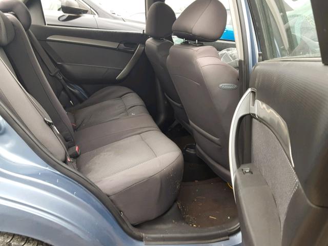 KL1TD566X8B075726 - 2008 CHEVROLET AVEO BASE Mavi foto 6