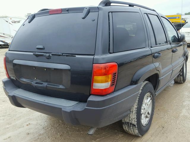 1J4GX48S13C617959 - 2003 JEEP GRAND CHER BLACK photo 4