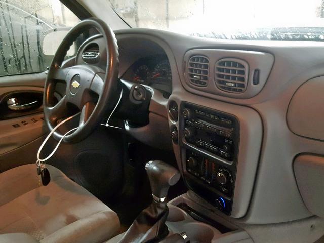 1GNDT13S872166946 - 2007 CHEVROLET TRAILBLAZER LS  photo 9