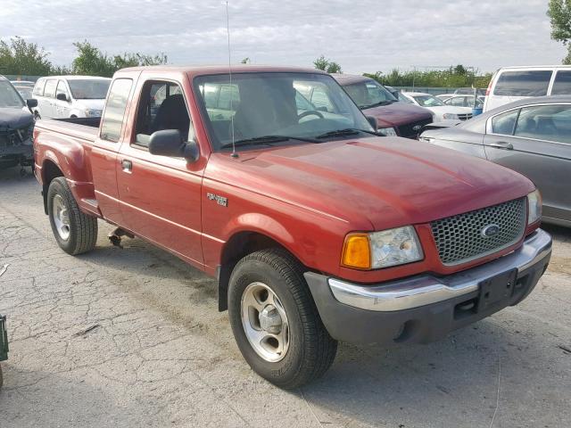 1FTZR15EX1PB46471 - 2001 FORD RANGER SUP RED photo 1