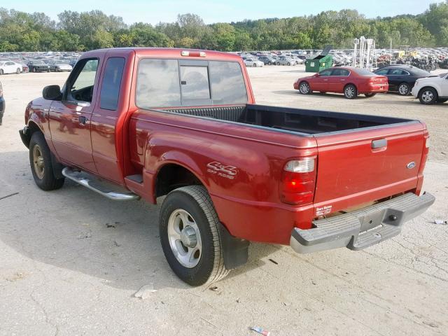 1FTZR15EX1PB46471 - 2001 FORD RANGER SUP RED photo 3