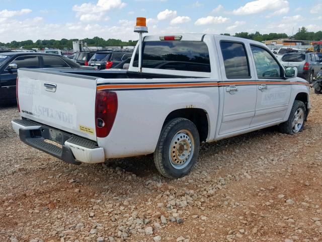 1GCDSCF97C8118751 - 2012 CHEVROLET COLORADO L WHITE photo 4