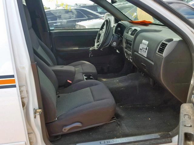 1GCDSCF97C8118751 - 2012 CHEVROLET COLORADO L WHITE photo 5