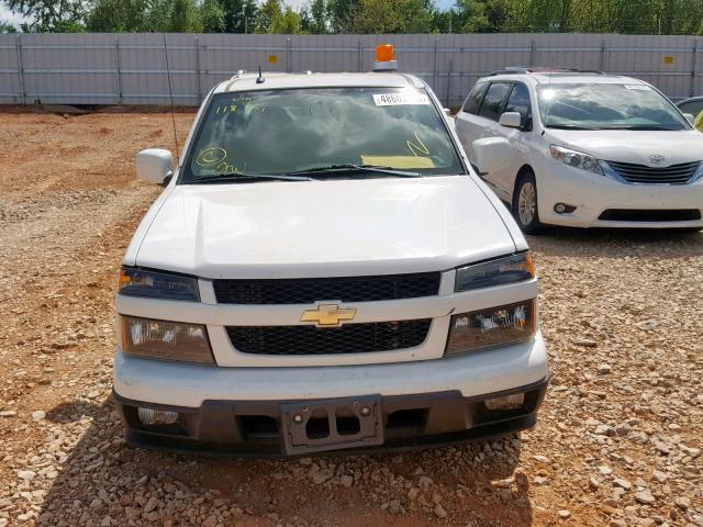 1GCDSCF97C8118751 - 2012 CHEVROLET COLORADO L WHITE photo 9