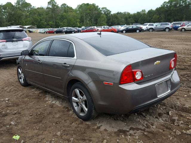 1G1ZC5E18BF205698 - 2011 CHEVROLET MALIBU 1LT ყავისფერი ფოტო 3