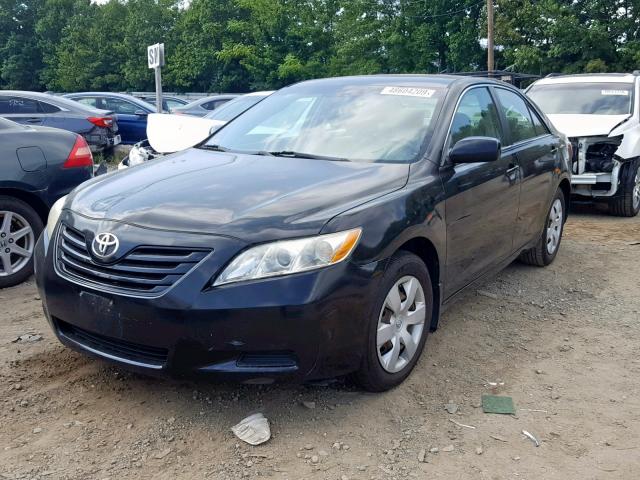 4T1BE46K17U528395 - 2007 TOYOTA CAMRY NEW BLACK photo 2