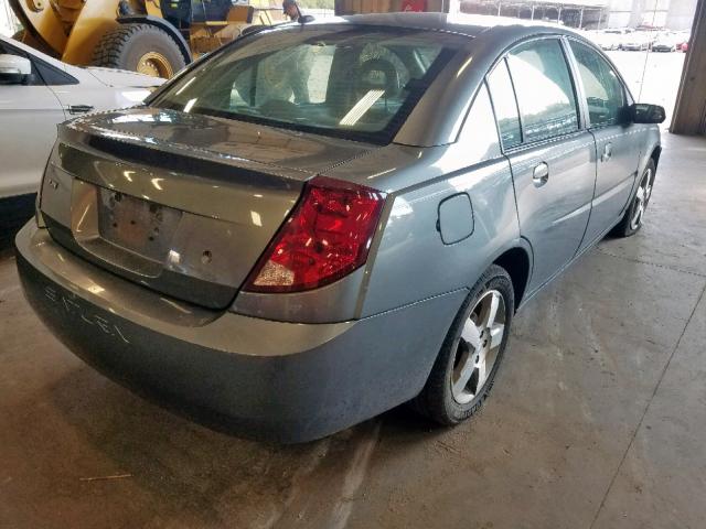 1G8AL55F26Z117955 - 2006 SATURN ION LEVEL GRAY photo 4