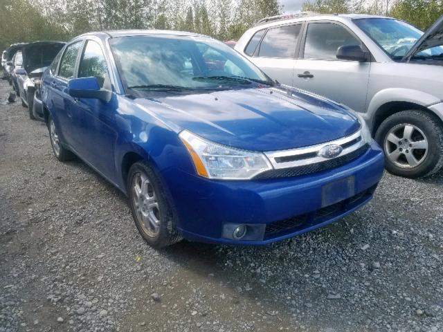 1FAHP36N19W214238 - 2009 FORD FOCUS SES BLUE photo 1