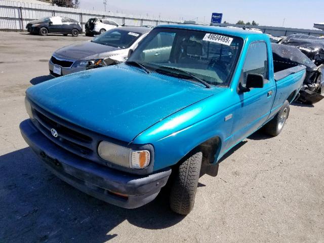 4F4CR12A0STM06903 - 1995 MAZDA B2300 TURQUOISE photo 2