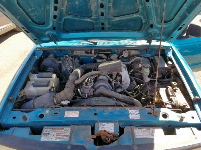 4F4CR12A0STM06903 - 1995 MAZDA B2300 TURQUOISE photo 7