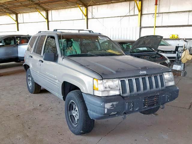 1J4GZ48Y3WC290810 - 1998 JEEP GRAND CHER GRAY photo 1