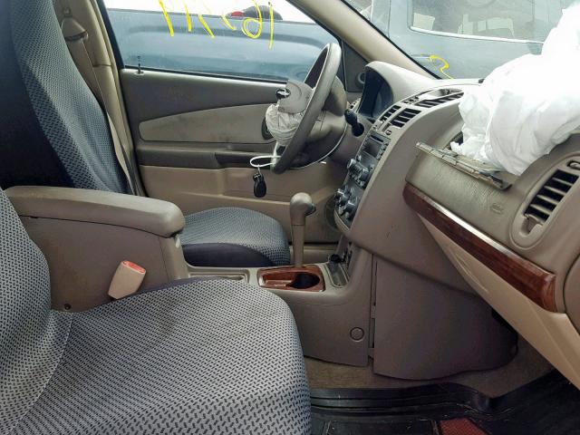 1G1ZT64865F105334 - 2005 CHEVROLET MALIBU MAX 绿色 照片 5