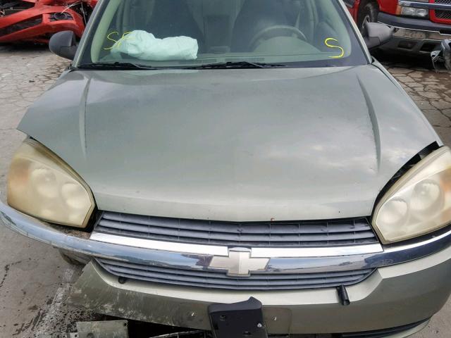 1G1ZT64865F105334 - 2005 CHEVROLET MALIBU MAX 绿色 照片 7