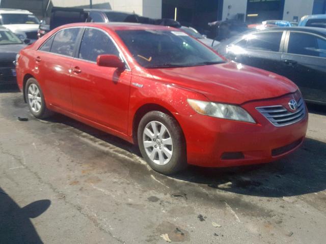 4T1BB46K77U017590 - 2007 TOYOTA CAMRY NEW RED photo 1