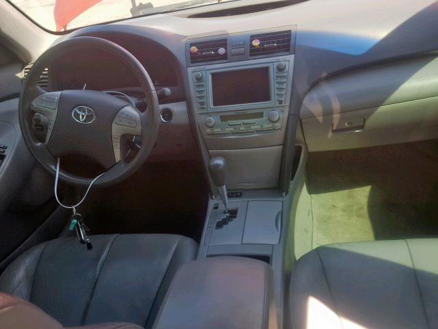 4T1BB46K77U017590 - 2007 TOYOTA CAMRY NEW RED photo 9