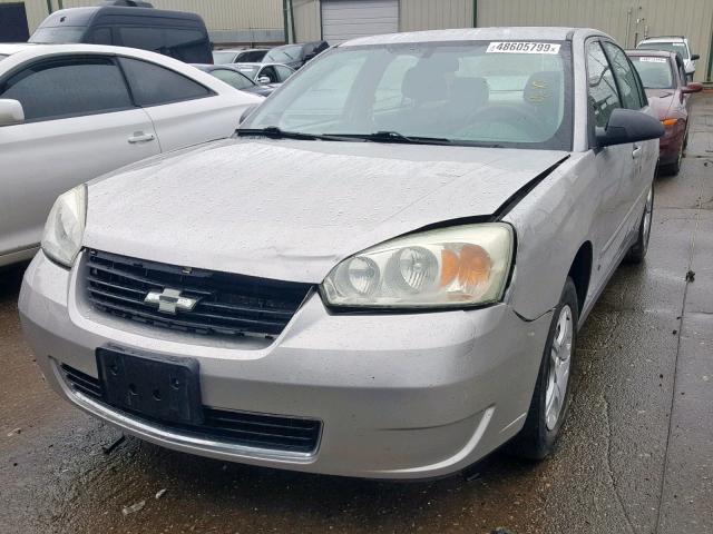 1G1ZS51F56F133188 - 2006 CHEVROLET MALIBU LS SILVER photo 2