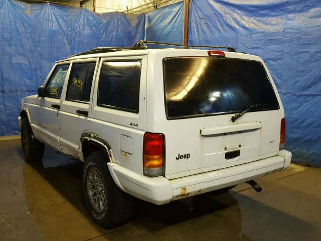 1J4FJ78S4VL600400 - 1997 JEEP CHEROKEE C WHITE photo 3